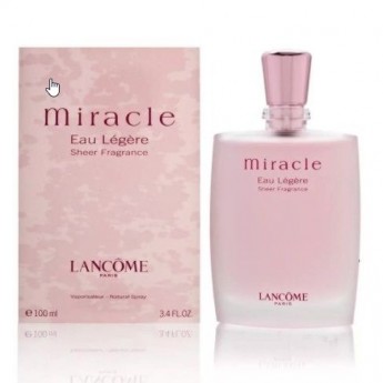 Miracle Eau Legere Sheer Fragrance, Товар